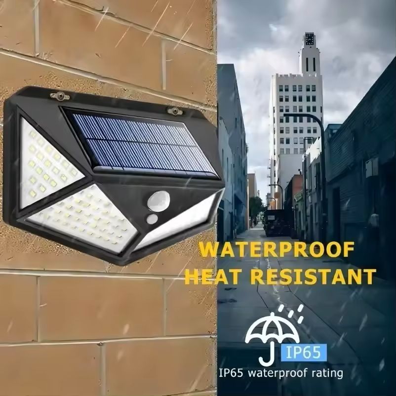 Solar Motion Sensor LED Light For Garden  Outdoor Decoration 1