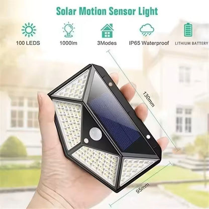 Solar Motion Sensor LED Light For Garden  Outdoor Decoration 6