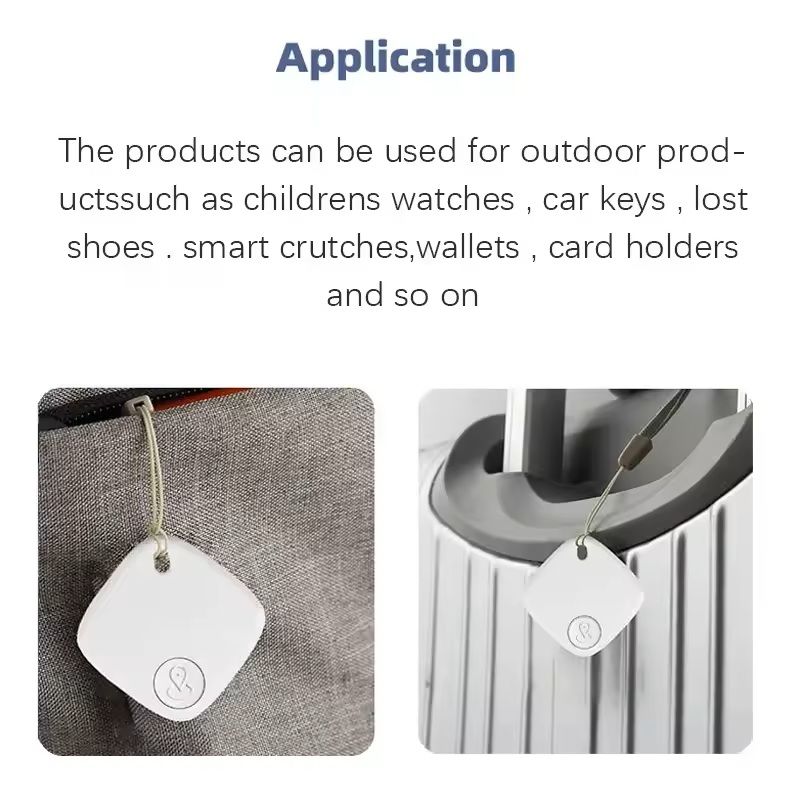 Mini Bluetooth GPS Tracker Tag For Pets Kids And Keys Works With Apple Find My 6