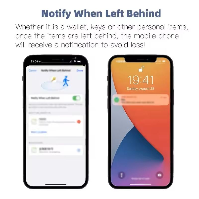 Mini Bluetooth GPS Tracker Tag For Pets Kids And Keys Works With Apple Find My 7