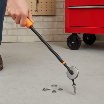 MagnaReach Pro 50LB Telescopic Magnetic Pickup Tool 39 Extendable Wand 1