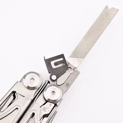 Multifunction Folding Tool Set With Knife Scissors And Pliers For EDC And Survival Use 2