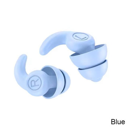 Reusable Silicone Noise Reducing Earplugs For Sleeping Swimming And Sound Protection 15