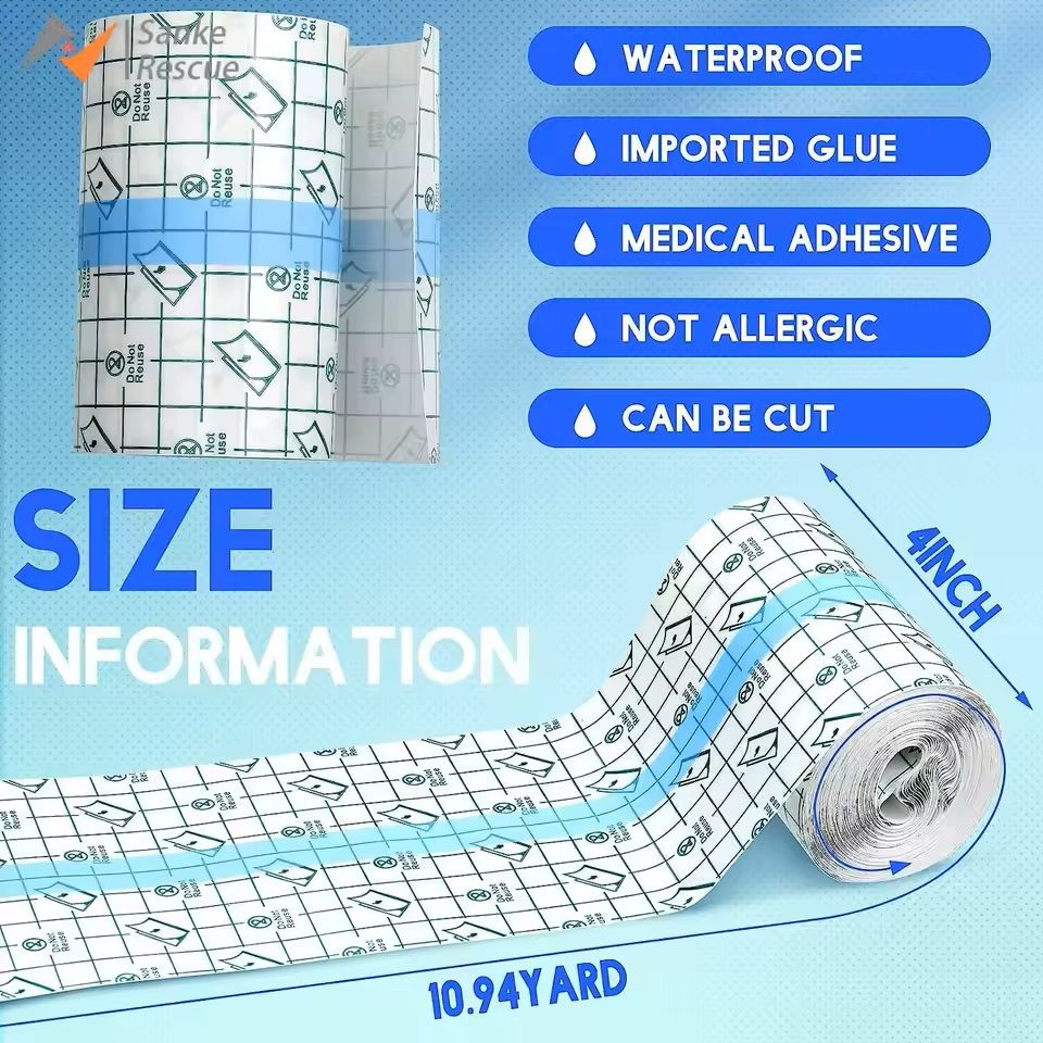 Waterproof Tattoo Aftercare Bandage Roll Transparent Adhesive Film For Healing And Protection 3