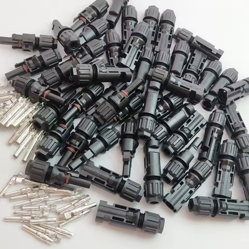 Solar PV Connector Set Male And Female Pairs For 1000V 30A Solar Panel Cable 25 To 6mm 2