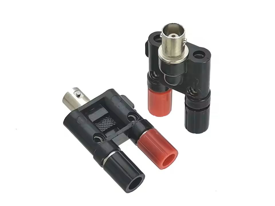 BNC To Banana Plug Adapter Male And Female Connector For Coaxial Test And Signal Conversion 4