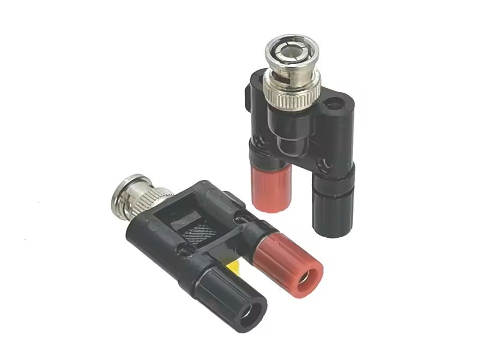 BNC To Banana Plug Adapter Male And Female Connector For Coaxial Test And Signal Conversion 5