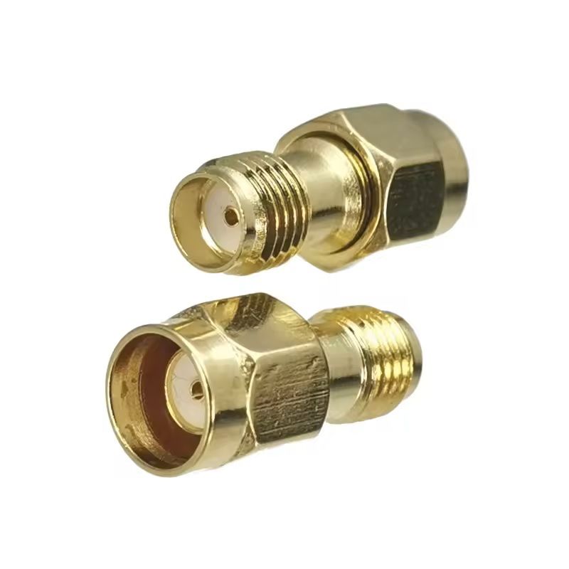 SMA To RP SMA Adapter Connector Male Plug To Female Jack RF Coaxial Converter 6
