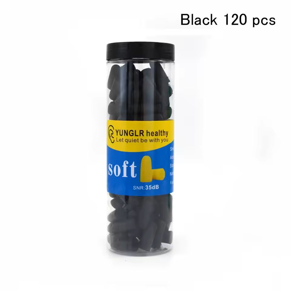 Noise Cancelling Foam Earplugs For Sleeping And Travel Soft Anti Noise Hearing Protection 11