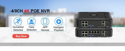 Smar 4K CCTV NVR Security Recorder  9 To 32 Channel Video System With Face Detection And H265 Compr 2