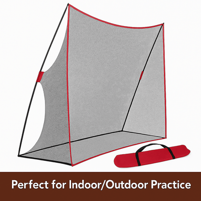 120 X 84 In Portable Golf Practice Net IndoorOutdoor Hitting  Driving Training Aid With Carry Bag 1