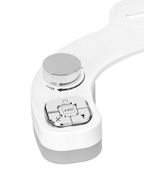 SAMODRA UltraThin Bidet Toilet Seat Attachment  3Function Hygienic Wash With Dual Nozzles 3
