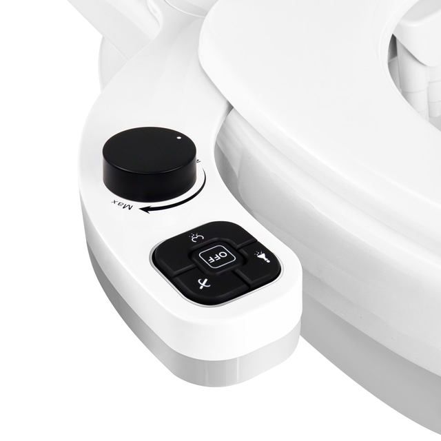 SAMODRA UltraThin Bidet Toilet Seat Attachment  3Function Hygienic Wash With Dual Nozzles 2