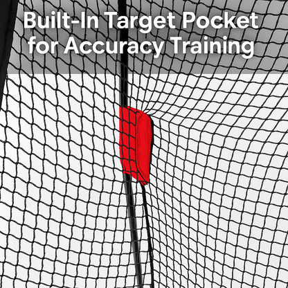 120 X 84 In Portable Golf Practice Net IndoorOutdoor Hitting  Driving Training Aid With Carry Bag 5
