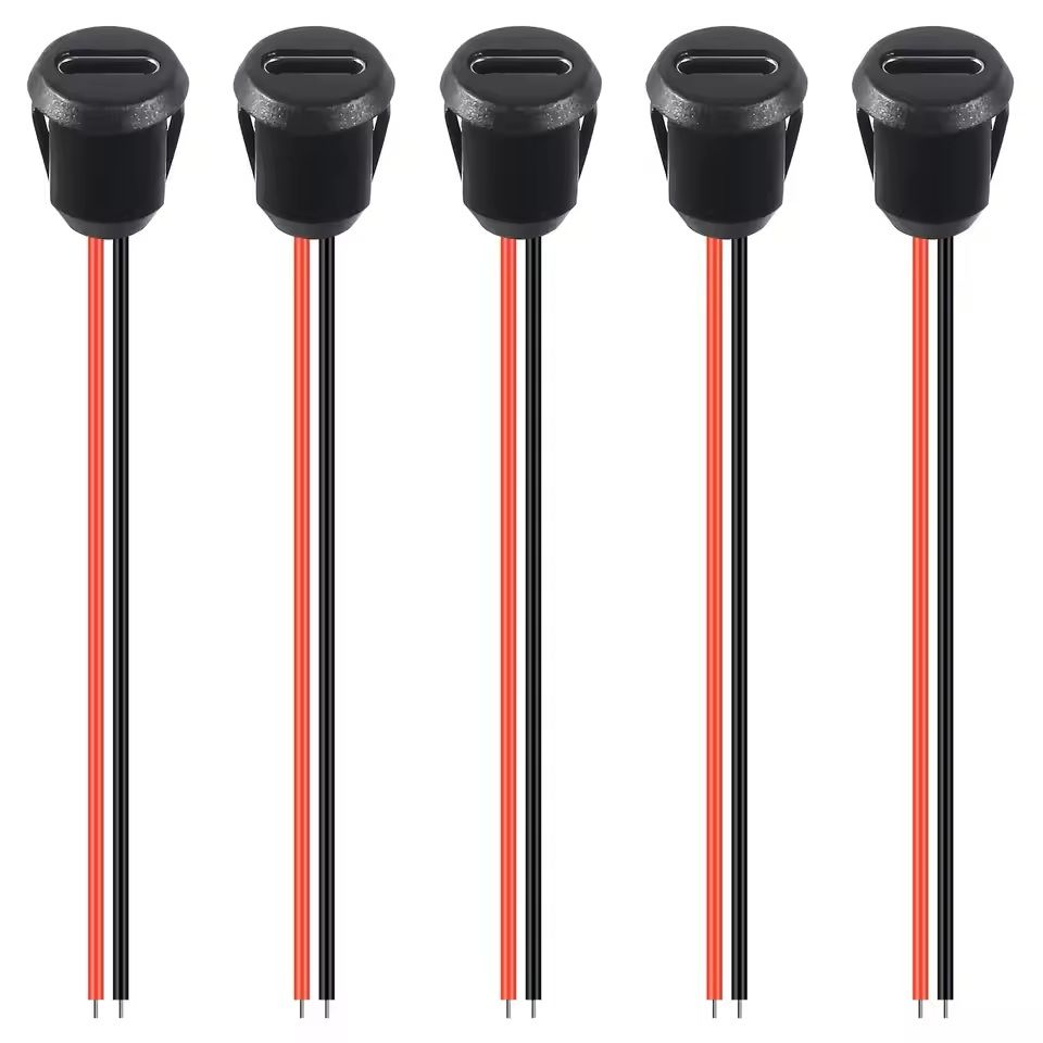 Waterproof TypeC Charging Socket With Card Buckle  51020 Pcs 3