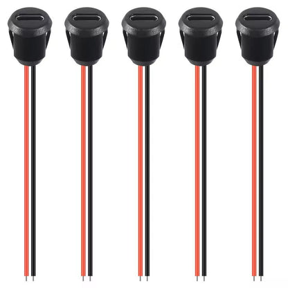 Waterproof TypeC Charging Socket With Card Buckle  51020 Pcs 3