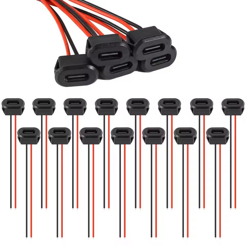 Waterproof TypeC Charging Socket With Card Buckle  51020 Pcs 8
