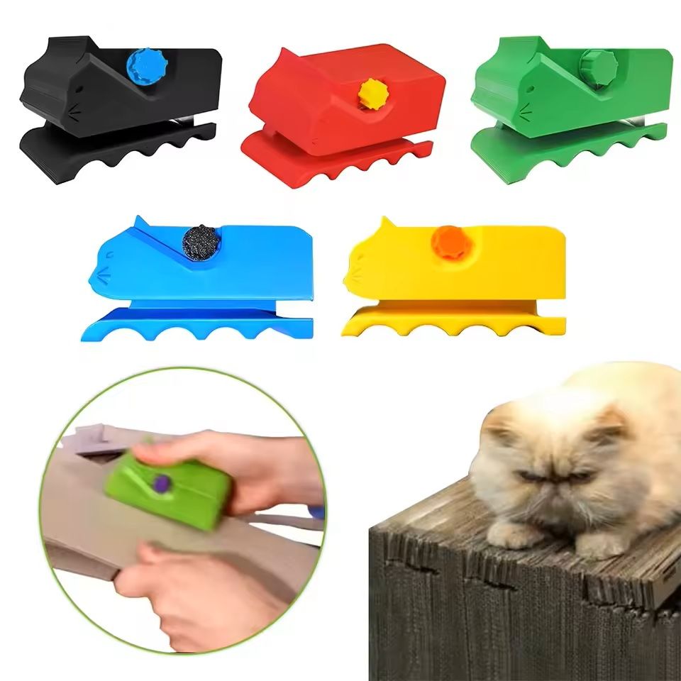 DIY Cardboard Strip Cutter – Handheld Tool for Cat Scratchers & Craft Projects