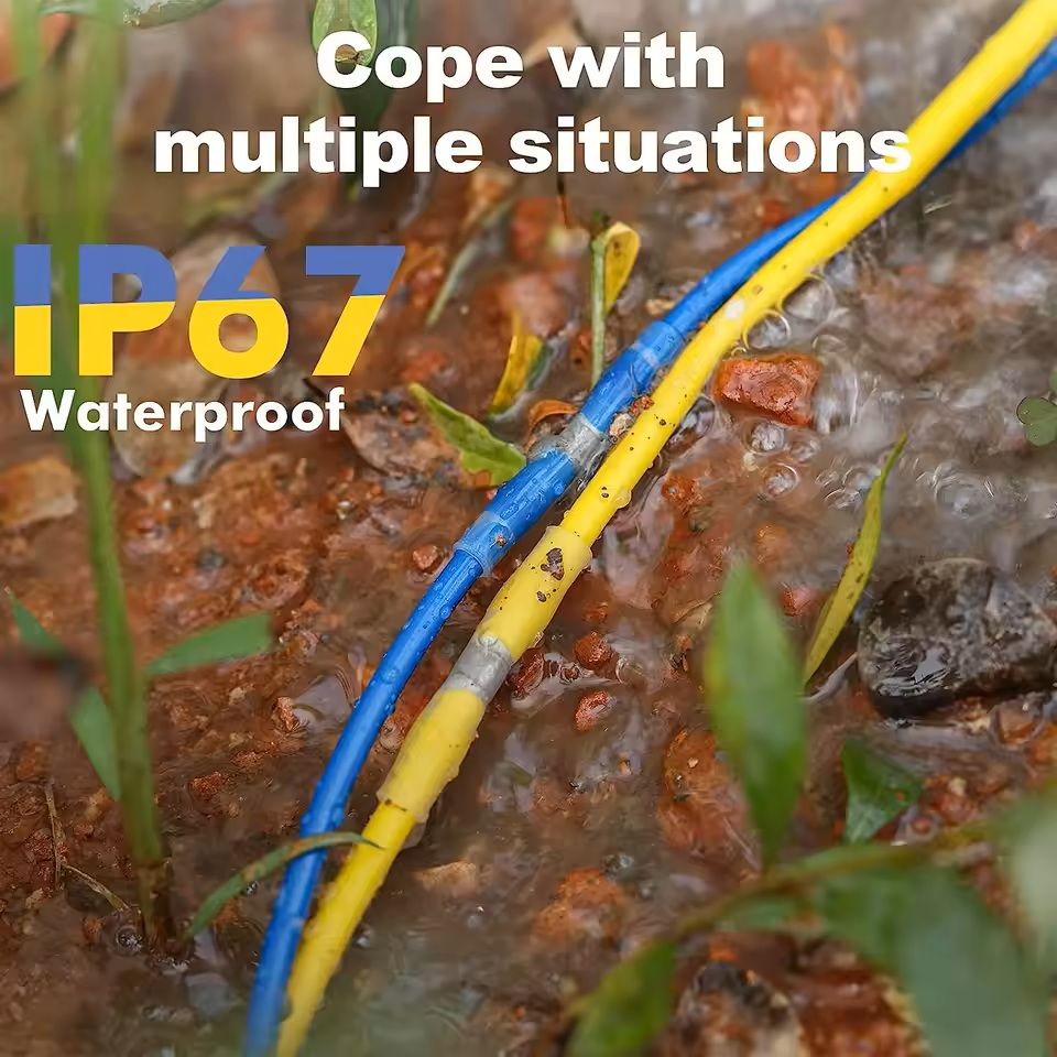 Waterproof Heat Shrink Wire Connector Kit  Solder Seal Crimp Terminals With Optional Heat Gun 50120 4