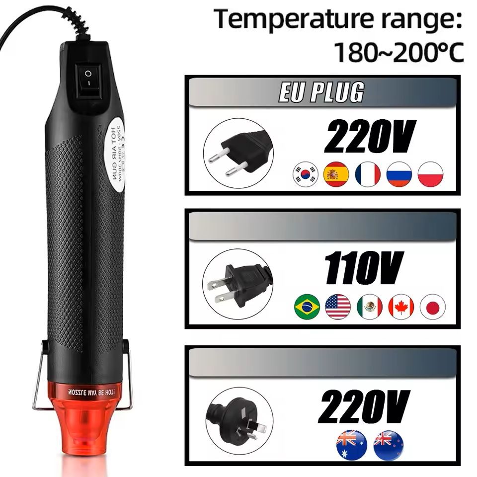 Waterproof Heat Shrink Wire Connector Kit  Solder Seal Crimp Terminals With Optional Heat Gun 50120 5