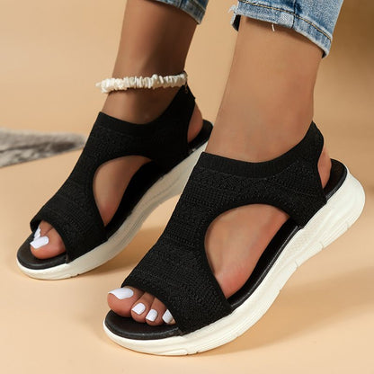 BreezeStride Comfort Platform Sandals  Lightweight Wedge Sandals For Women 2