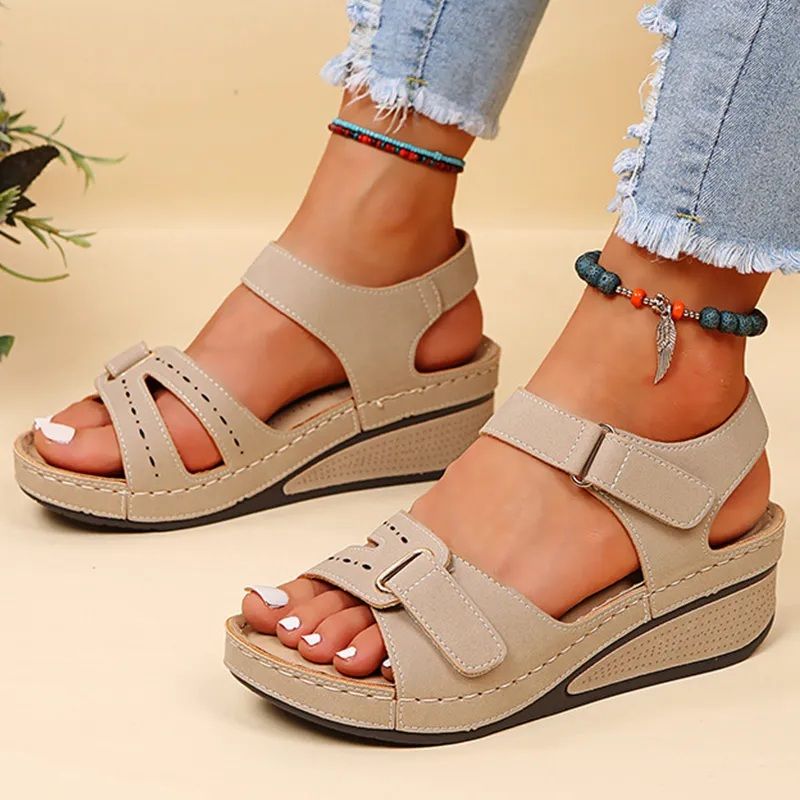 CloudLift Comfort Wedge Sandals  Lightweight NonSlip Platform Sandals For Women 2