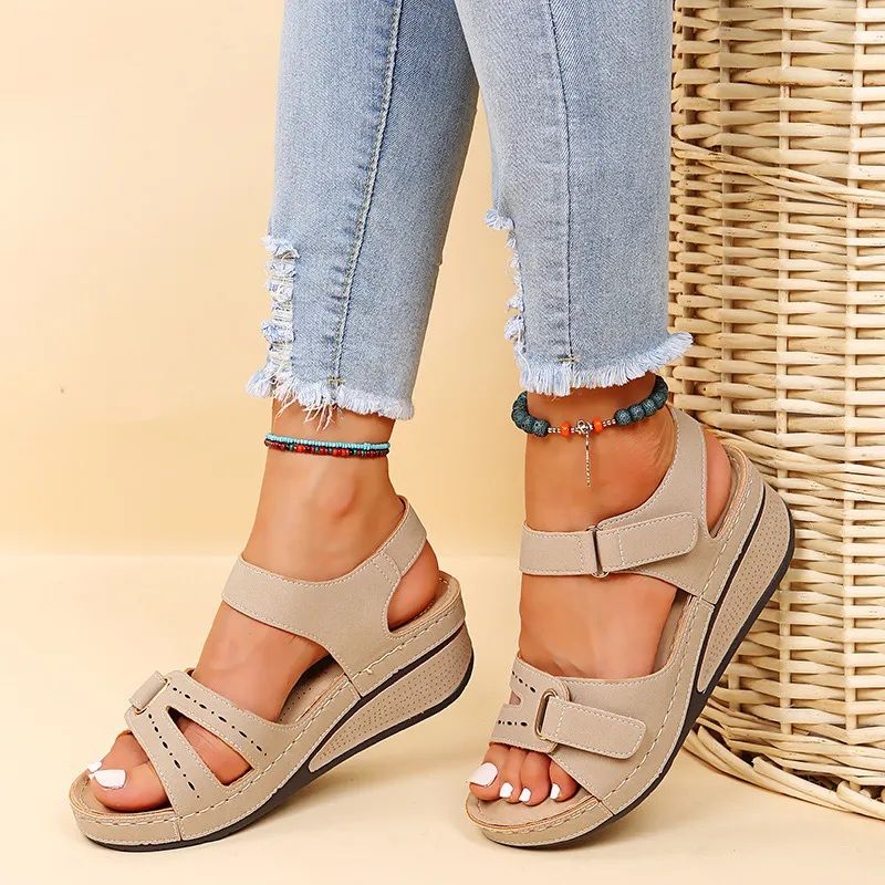 CloudLift Comfort Wedge Sandals  Lightweight NonSlip Platform Sandals For Women 3