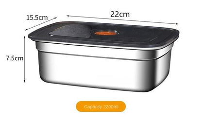 EcoSeal Stainless Steel Bento Box  LeakProof Food Storage For Lunch Camping And Meal Prep 8
