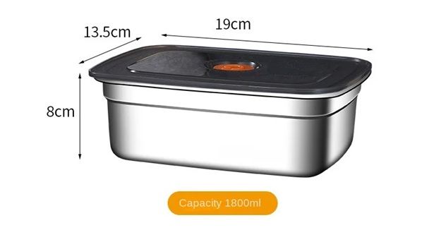 EcoSeal Stainless Steel Bento Box  LeakProof Food Storage For Lunch Camping And Meal Prep 7
