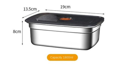 EcoSeal Stainless Steel Bento Box  LeakProof Food Storage For Lunch Camping And Meal Prep 7