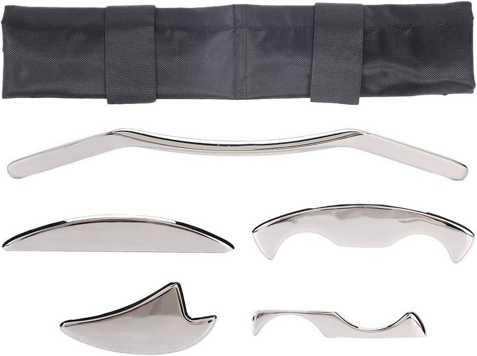 Professional Stainless Steel Gua Sha Tool for Deep Tissue Therapy and Myofascial Release