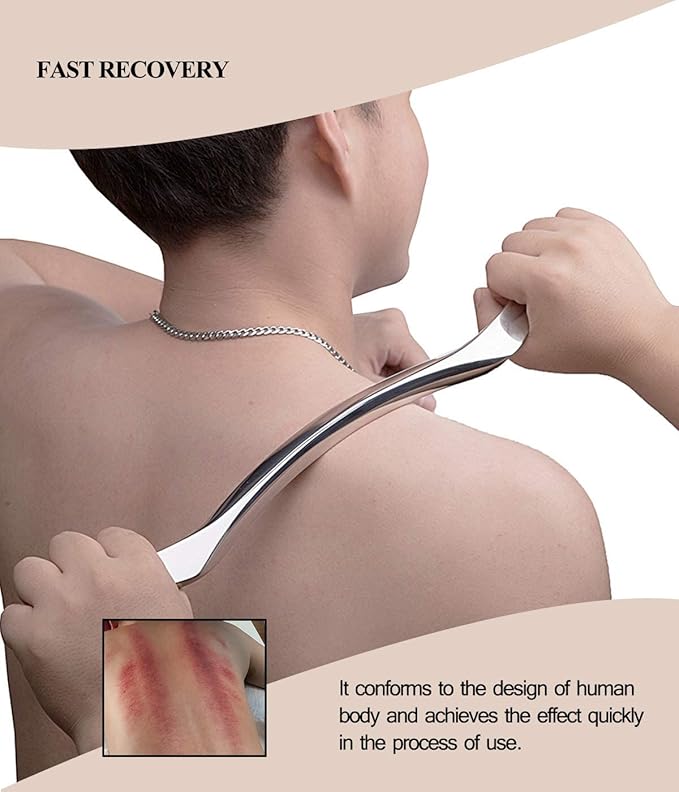 Professional Stainless Steel Gua Sha Tool For Deep Tissue Therapy And Myofascial Release 3