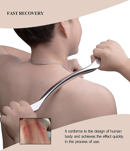 Professional Stainless Steel Gua Sha Tool For Deep Tissue Therapy And Myofascial Release 3