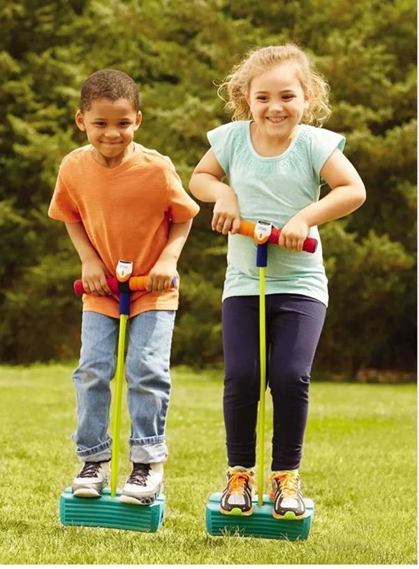 BouncyFun Foam Pogo Jumper  Active Outdoor Toy For Kids Ages 3 And Up 6