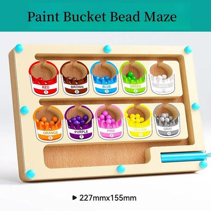 FocusTrack Magnetic Maze Board  STEM Puzzle Toy For Kids Ages 2 To 6 4
