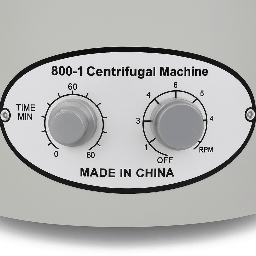 8001 Electric Centrifuge Machine 110V 4000 RPM 6 X 067 Fl Oz Tubes 5