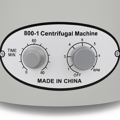 8001 Electric Centrifuge Machine 110V 4000 RPM 6 X 067 Fl Oz Tubes 5