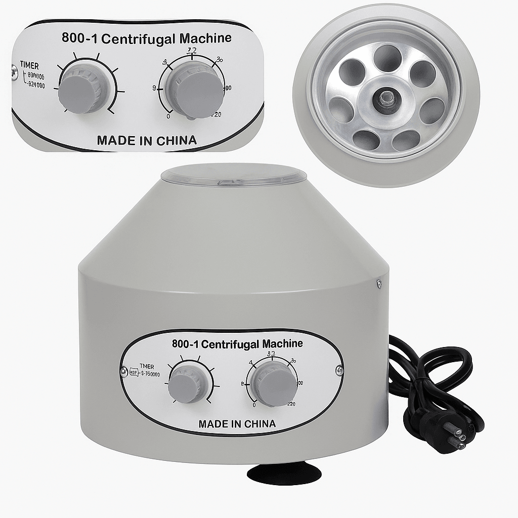 8001 Electric Centrifuge Machine 110V 4000 RPM 6 X 067 Fl Oz Tubes 6