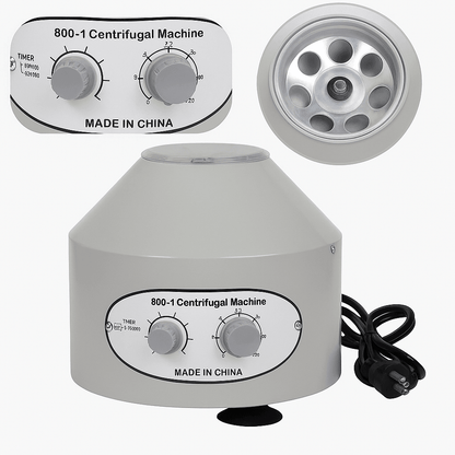 8001 Electric Centrifuge Machine 110V 4000 RPM 6 X 067 Fl Oz Tubes 6