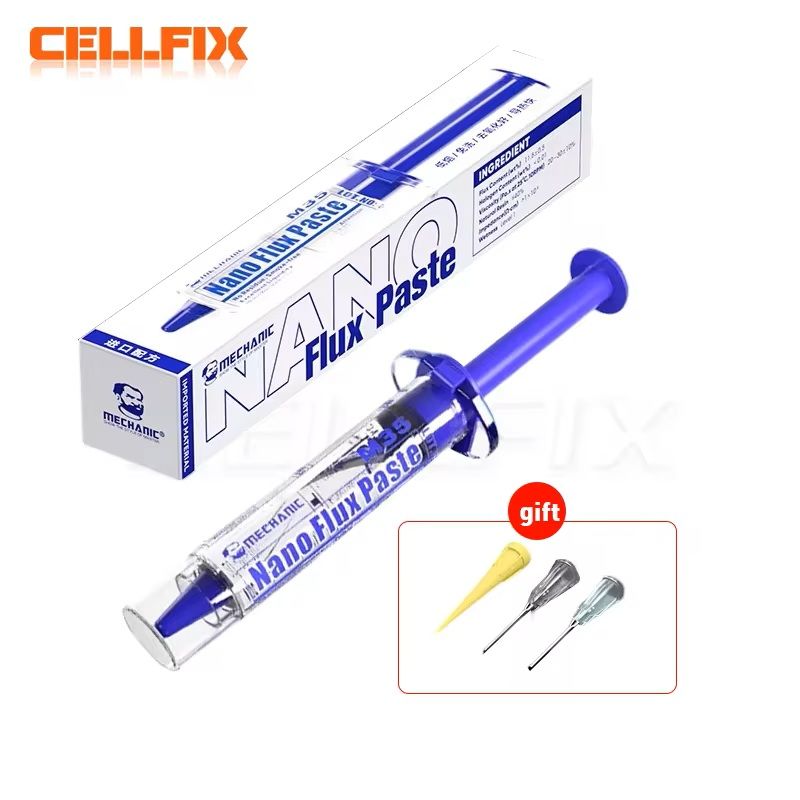 Low Fog Nanometer Solder Paste for Precision Electronics and Motherboard Repair