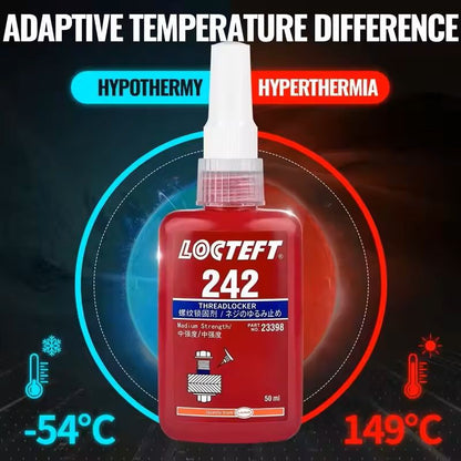 Threadlocker Adhesive Glue For Screws And Bolts Anti Loosening And Corrosion Resistant 2