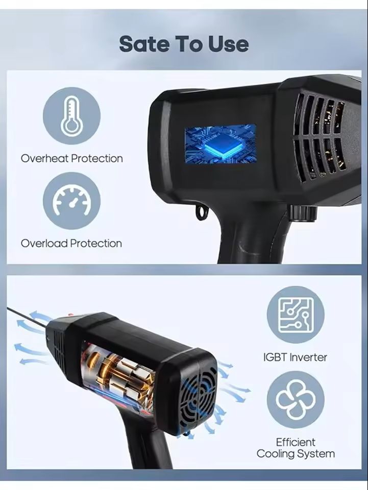 Portable ARC Welder Machine With Digital Display And Welding Tool Kit 3