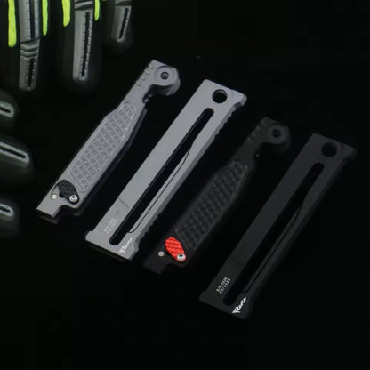 Knife Handle DIY Accessory Made From Aviation Grade Aluminum Alloy 2