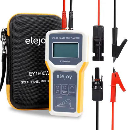 Solar Panel MPPT Tester With Digital Multimeter For Photovoltaic System Diagnostics 8