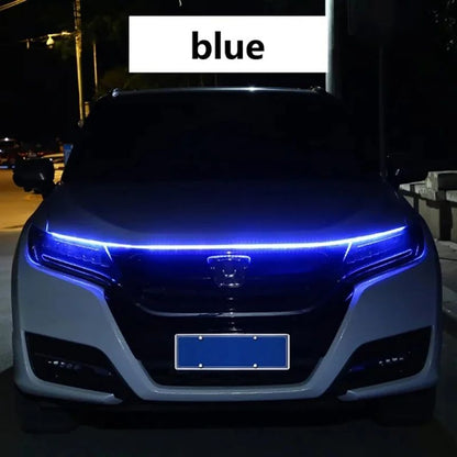 LED Daytime Running Light Scan Starting Hood Decorative DRL Auto Engine Ambient Lamp Bold Daytime V 7