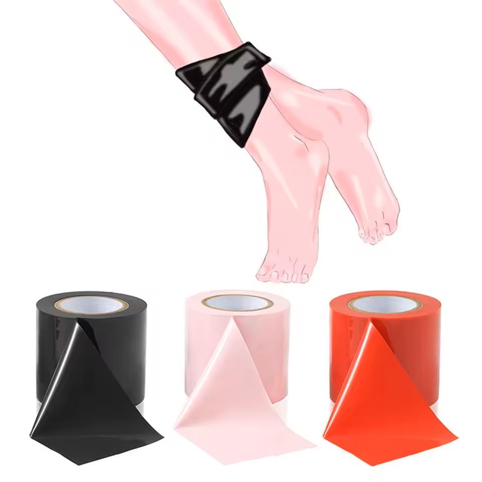 Non Stick Bondage Tape for Couples Flirting and Soft Skin Safe Restraint Play