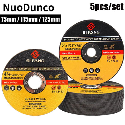 Metal Cutting Disc for Angle Grinder, Resin Grinding Wheel Disc, Saw Blade for Metal & Steel Bar Cutting