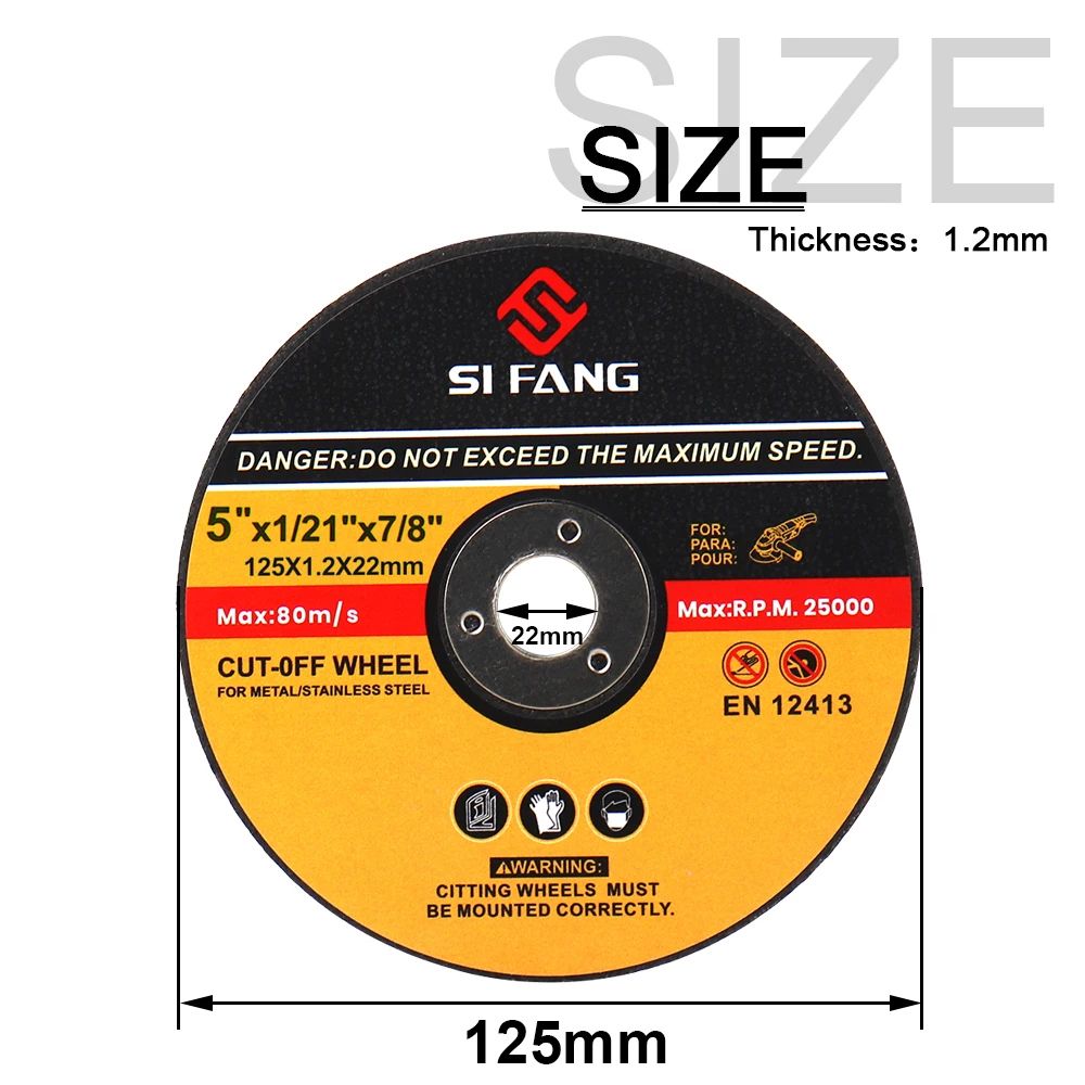 Metal Cutting Disc For Angle Grinder Resin Grinding Wheel Disc Saw Blade For Metal  Steel Bar Cutti 5