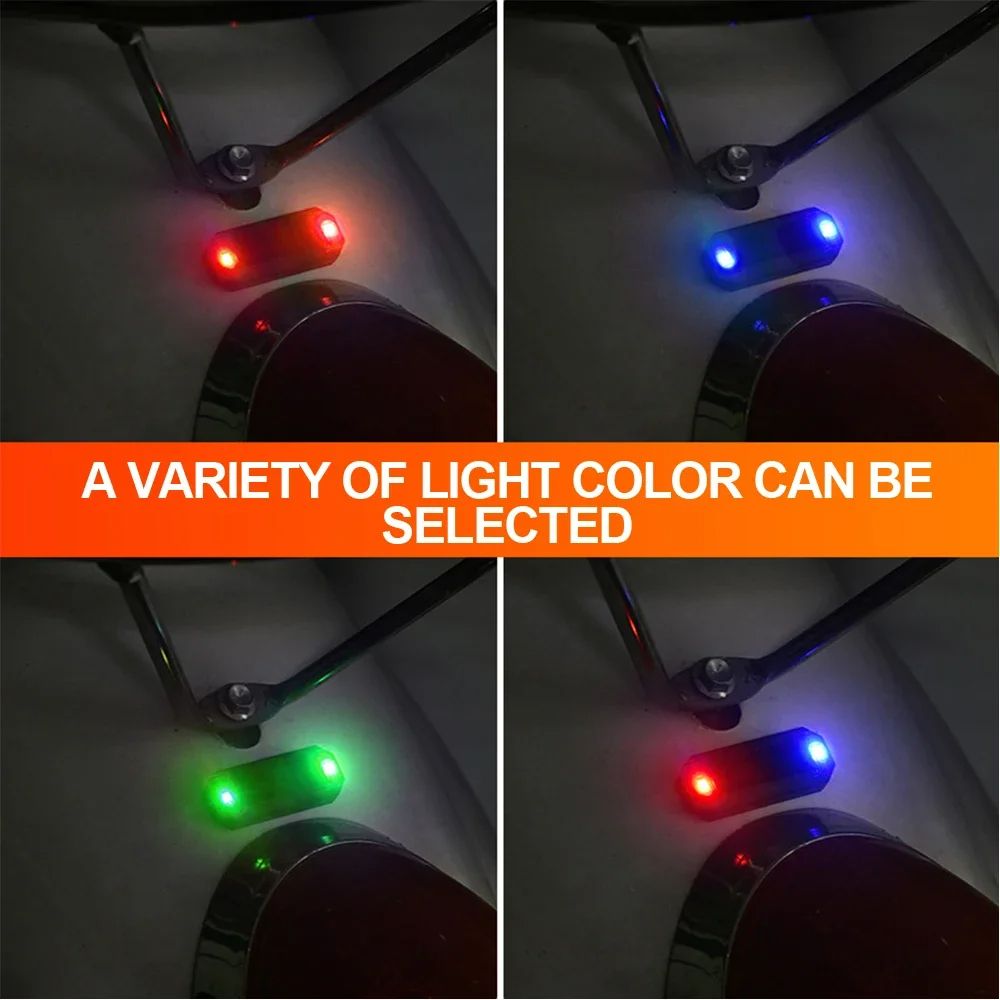 Car Mini LED Solar Power Warning Light Night Security Simulated Alarm Wireless Anti Theft Caution L 5