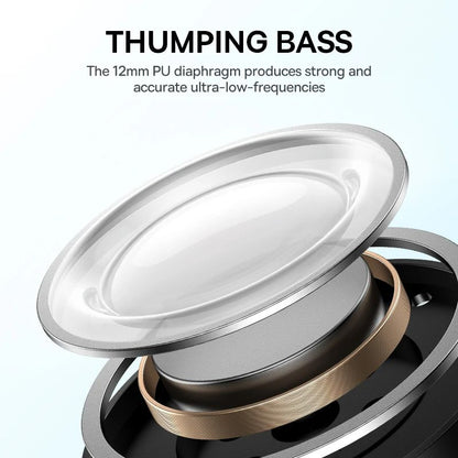 Baseus Bluetooth Earbuds Powerful Big Bass Waterproof Intelligent ENC 1